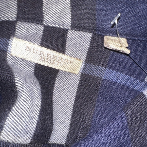 Burberry Men's Navy Plaid Jacket XXL/XL - Picture 8 of 8